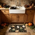 thumbnail image 5 of Halloween Mat Imitation Fleece Floor Mat Bathroom Entryway Carpet Pumpkin Ghost Pattern Non Slip Base Indoor Festival Ambiance Decor, 5 of 6