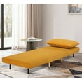 thumbnail image 3 of CQSXDA Convertible Sleeper Sofa Chair - 3-in-1 Upholstered Accent Chair Bed, Reclining Chaise Lounge for Small Spaces, 3 of 5