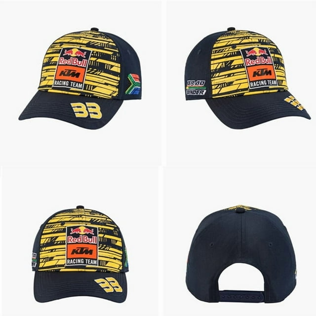 Red Bull Racing F1 Team Caps Assortment - Couvre-Chef Unisexe de Sport Automobile pour les Amateurs de Course, avec des Designs à Thème d'Équipe Variés Mêlant Style Décontracté et Esprit de Course