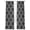 Black, variant on Sage Green Morocco Sheer Curtains 45 Inch Length 2 Panels Set Window Treatments, Boho Abstract Geometric Grid Plaid Rod Pocket Semi Curtains for Living Room/Bedroom/Kitchen Décor, 104"W x 45"L