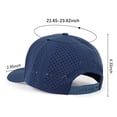 thumbnail image 3 of Willtoo Quick Dry Baseball Cap Mesh Snapback Hat Sun and Rain Protection Golf Ball Cap for Men Women, 3 of 3
