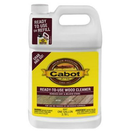 Gallon Ready To Use Wood Cleaner Removes Dirt and Mildew (Best Mold And Mildew Remover For Wood)