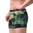 thumbnail image 2 of Vsdgher Eyes Watching In The Dark Pattern Men's Boxer Brief Underwear,Soft Funny Underwear for Men-X-Large, 2 of 5