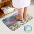 thumbnail image 3 of Sunset Bathroom Rugs Set 2 Pieces, Bathroom Set - Quick Drying Bath Mat And U-Shaped Toilet Rug, Water Absorbent Bath Carpet For Bedroom Floor Living Room, Machine Washable, 3 of 6