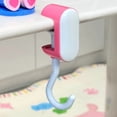 thumbnail image 3 of Desk Backpack Hook Under Desk Bag Hook Table Edge Hook for Backpack Purse Headphone Storage Hook Student Desk Organizer, 3 of 8