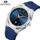 thumbnail image 3 of Bestwin Quartz Wholesale Fashion Silicone Strap Calendar Men's Quartz Wrist Watch - Luxury Waterproof Fashion Business Casual Sport Watches with Luminous Calendar Analogue Face, 3 of 4