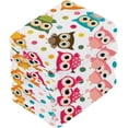 thumbnail image 4 of SKYSONIC Owl Cotton Washcloths Set of 2, Highly Absorbent Soft Fingertip Towel for Bathroom, Gym, Hotel and Spa, 12 x 12 Inch, 4 of 7