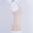 thumbnail image 3 of Wsevypo Women's Sleeveless Adjustable Built In Bra Padded Bra Tank Tops Camisole, 3 of 5