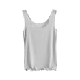 thumbnail image 2 of Bixock Summer Tops for Women,Plus Size Tank Tops for Women,Blouse for Women Solid Color Round Neck Ruffle Sleeveless Slim Casual Lightweight Soft Shirts, 2 of 5