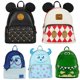 thumbnail image 2 of Minnie Sequin Girls Pu Leather Backpack Loungefly Co-branded Kawaii Melody Cartoon Mini Backpack Women's Backpack Children's, 2 of 4
