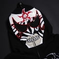 thumbnail image 7 of Men's Civil Regime  Black Penta Zero Miedo Full-Zip Hoodie, 7 of 7