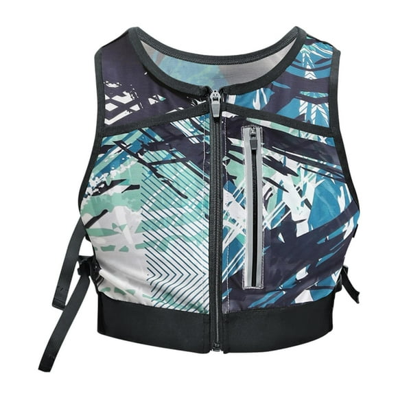 S SERENABLE Running Vest Bag Reflective Neoprene 20 L to 35 L for Sports Camping Workout Blue