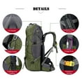 thumbnail image 4 of 60L Waterproof Lightweight Hiking Backpack with Rain Cover,Outdoor Sport Travel Daypack for Climbing Camping Touring, 4 of 8