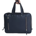 thumbnail image 2 of Black Leather Briefcase For 15 Inch Laptop., 2 of 4