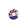 thumbnail image 2 of Couronne 250e Anniversaire Couronne Drapeau 3D Couronnes Rouges Blanches et Bleues pour Décoration de Porte d'Entrée Guirlande de Festival Décoration Murale Maison, 2 of 6