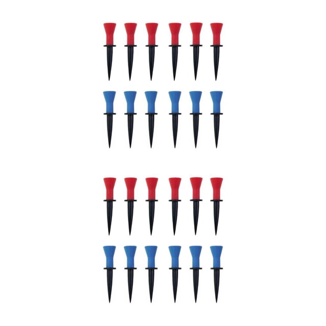 Soportes de plástico Eigraketly Paquete de 12 para pelotas de golf interiores y exteriores Type4 NO4