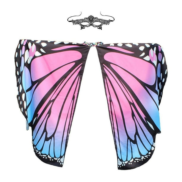 Bufandas del mantón alas de con los apoyos de Cosplay del partido de Eyemask para