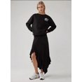 thumbnail image 4 of Maxi Ruffle Drape Skirt, 4 of 6