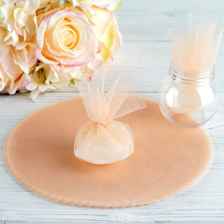 Balsacircle 25 9 Tulle Circles Wedding Party Baby Shower Favors
