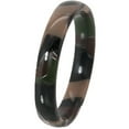 thumbnail image 2 of 4mm Half-Round Camo Swirl Stackable Ring, 2 of 3