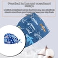 thumbnail image 4 of Wweixi 8 Pcs Gourd Caps Nurse Long-time Service Pure Color Dull Polish Printed Professional Assorted Colors Work Uniform Operating Hats L01 L05, 4 of 6