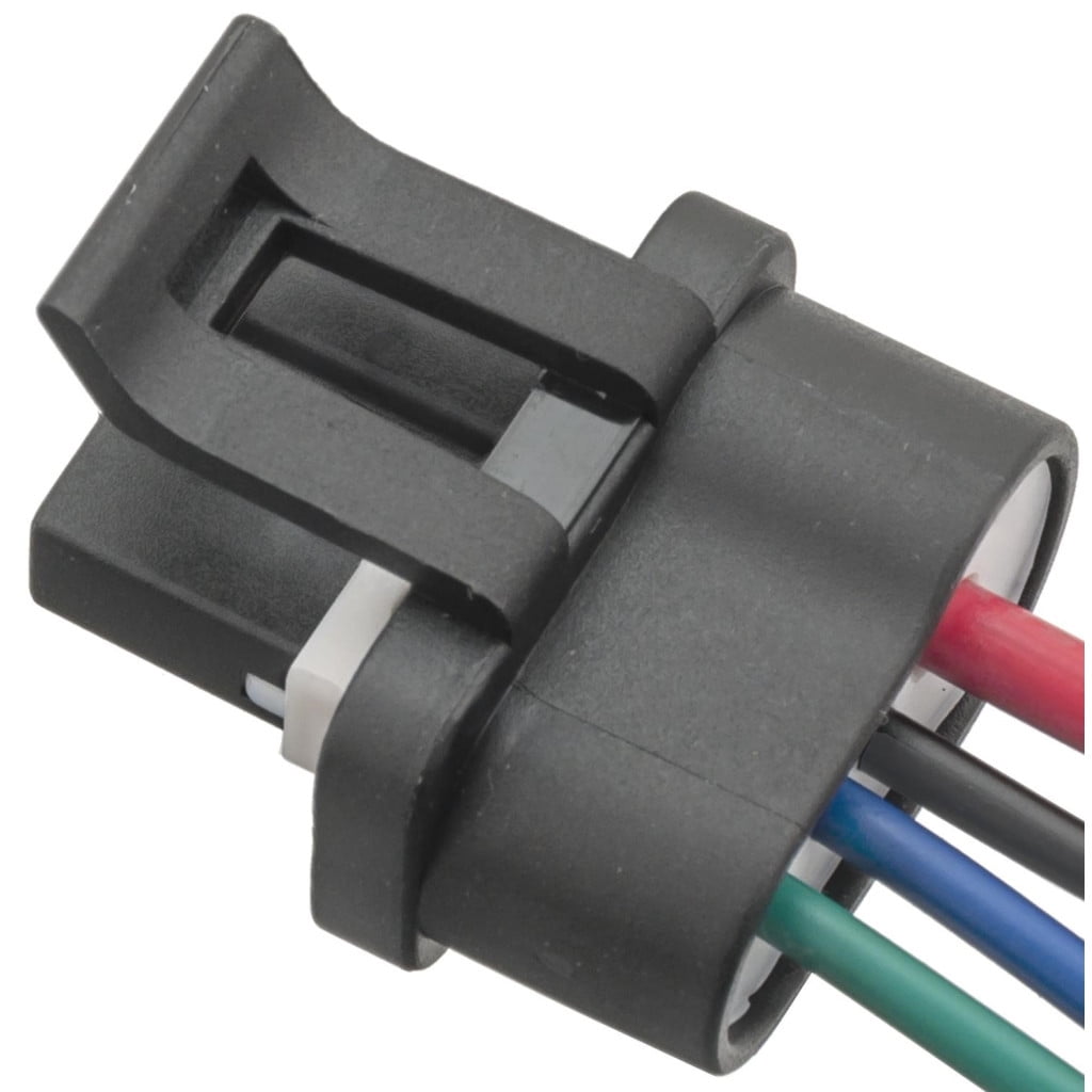 CarLights360 For Chevy C3500/K3500 1992-2000 Electrical Connector | Plastic | Metal Contact Terminal | Blade Terminal | Push On Attachment Method | Rectangle Connector | For 1102635, 10463266