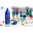 thumbnail image 4 of Crayola Kids Crayon Bluetooth Wireless Portable Speaker 20W PEAK Power HD Sound; Long Lasting Battery;1500mAh Battery All Day Playtime, TWS Pairing, BT 5.3, FM Radio Home/Party/Outdoor/Travel/Camping, 4 of 8