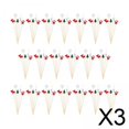 thumbnail image 1 of Palillos de cóctel,Palillos de madera para cócteles navideños Palillos para frutas,Aperitivo Frutas Palillos de bambú Decorativos,Decoraciones de comida para fiestas navideñas Palillos de, 1 of 10