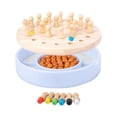 thumbnail image 2 of Memoria De Madera Ajedrez Partido Divertido De Chess Para Padres Para Niños Interacción Toy Baby, 2 of 9