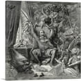thumbnail image 1 of ARTCANVAS A World Of Disorderly Notions Canvas Art Print by Gustave Dore - Size: 26" x 26" (1.50" Deep), 1 of 9