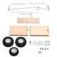 thumbnail image 1 of Kit de ruedas DIY, tren de aterrizaje universal para aviones de ala fija para modelos RC, 1 of 8