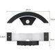 thumbnail image 5 of 12W LED Luz de pared PIR Sensor de movimiento Luz de puerta delantera Aluminio Antracita Impermeable IP66 Blanco cálido 3000K para pasillo Balcón Lámpara de jardín Estilo de luz, 5 of 5