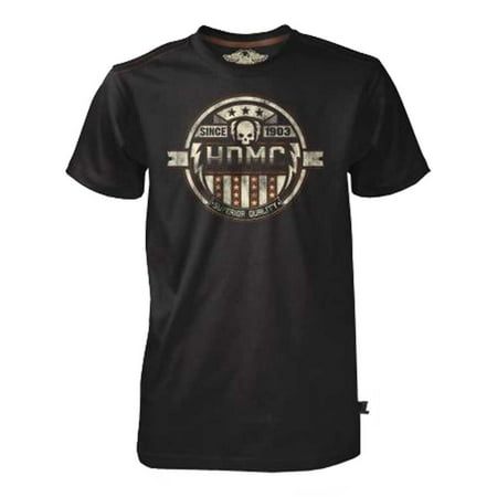 Harley-Davidson Men's Black Label T-Shirt, Superior Quality Tee, Black ...