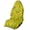 Yellow Banana Print Design, variant on POLERO Pink Rose Print Terry Cloth Car Seat Cover Waterproof, for Truck Seat Van Front Seat Suitable for Vans Sedan