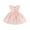 Pink, variant on Bagilaanoe Toddler Baby Girl Summer Dress Floral Embroidery Fly Sleeve A-line Princess Dresses 9M 12M 18M 24M 3T 4T Kid Patchwork Tulle Skirt