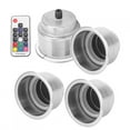 thumbnail image 3 of 4Pcs DC 12V RGB LED Car Beverage Bottle Cup Holders with Remote Control for Marine RV Truck, 3 of 9