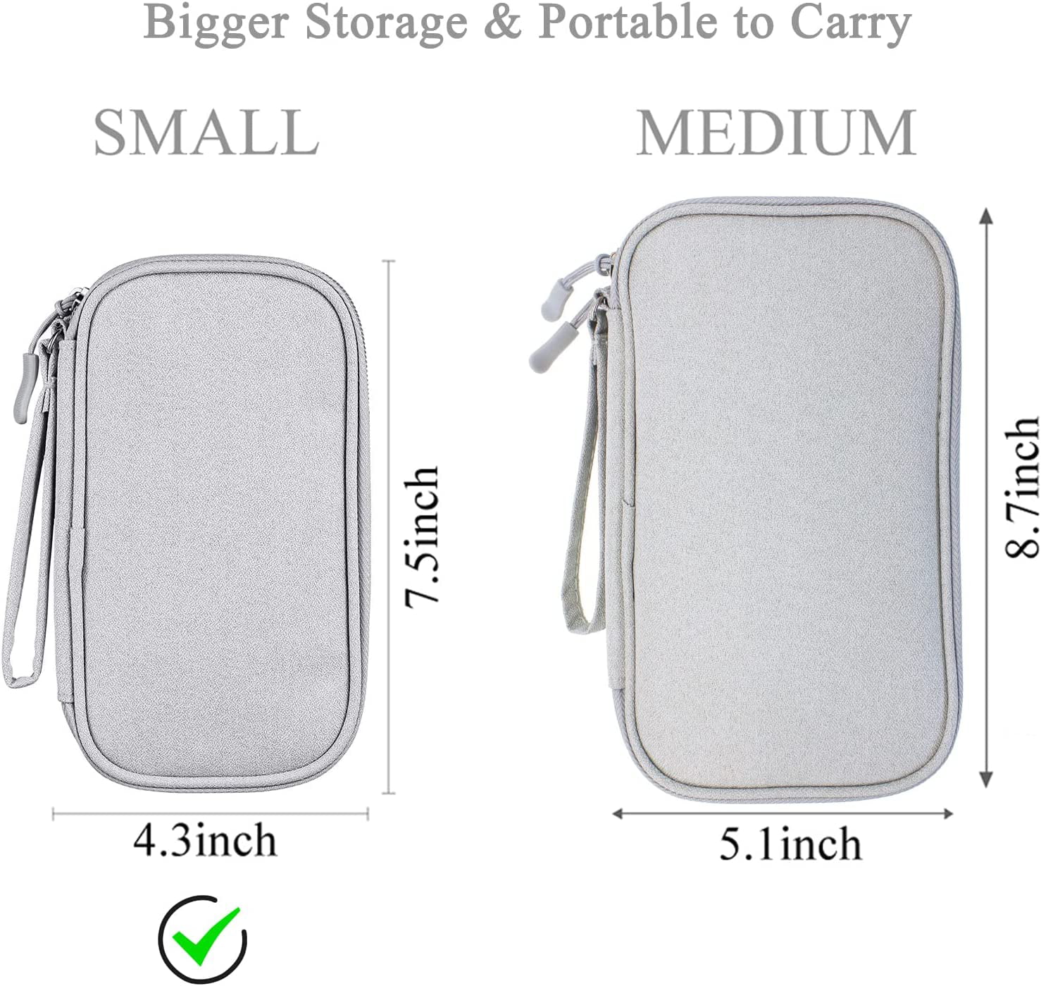 Small Travel Organizer For Feminine Electronics Items Tampon Bag Purse With  Cord And Portable Storage Pouch From Gonzizhen, $10.92