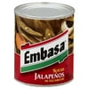 EMBASA Sliced Jalapenos in Escabeche, Large, Gluten Free, No Artificial Colors, 26 oz Aluminum Can