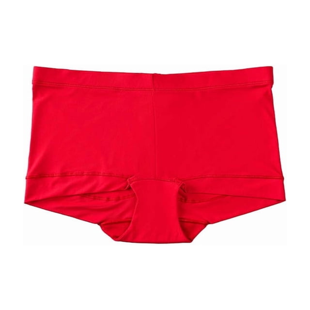 Bóxer Ilusión para Dama, Costuras que Definen los Glúteos Rojo Talla XG