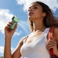 thumbnail image 5 of Portable Hands-Free Mini Fan with 4-Speed Turbos, Rechargeable Handheld Clip-On Design, 360° Adjustable Breeze, LED Display, Fast Charging for Travel, Outdoors, Office, and Events, 5 of 5