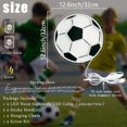 thumbnail image 3 of Letrero de neón de fútbol Ecluloriven regulable de 32 cm, luz LED, 3 of 8