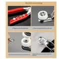thumbnail image 2 of Grommet Pliers Kit Punch Kit the Snap Fastener Kit Grommet Tool Kit, 2 of 6