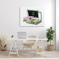 thumbnail image 2 of Stupell Industries Rock & Roll Vintage Record Player Graphic Art Gallery Wrapped Canvas Print Wall Art, Design by Melissa Wang, 2 of 7