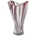 thumbnail image 2 of Plantica Pink Collection Modern Crystal Hand-Crafted Decorative Flower Vase - 12.5 Inch Vase, Pink, 2 of 2