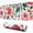Pioneer Flower Floral, variant on Long Mouse Pads for Desk,Pioneer Flower Floral Print Pattern Desk Mats on Top Of Desks, Desk Mouse Pad Extra Large with 3mm Non-Slip Base and Stitched Edge for Gaming,Office,Work,Home 31.5"x11.8"