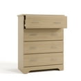 thumbnail image 5 of Storkcraft Brookside 4 Drawer Nursery Dresser, Driftwood, 5 of 8