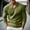 Green, variant on Men's New Fall Winter Slim Fit V Neck Knit Sweater (Green S)