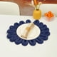 thumbnail image 4 of pstuiky Mantel individual de cocina con forma de flor tejido aislante hecho a mano para ollas y tazas tamaño 7 x 7 pulgadas, 4 of 6
