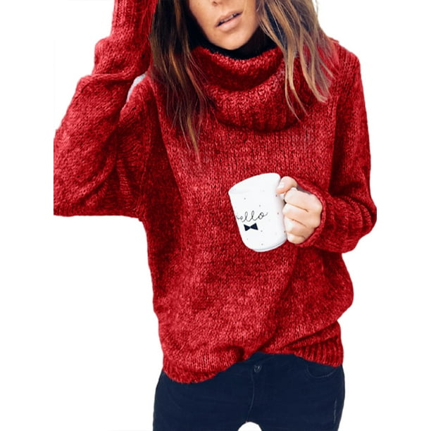 Sweater holgado mujer sale