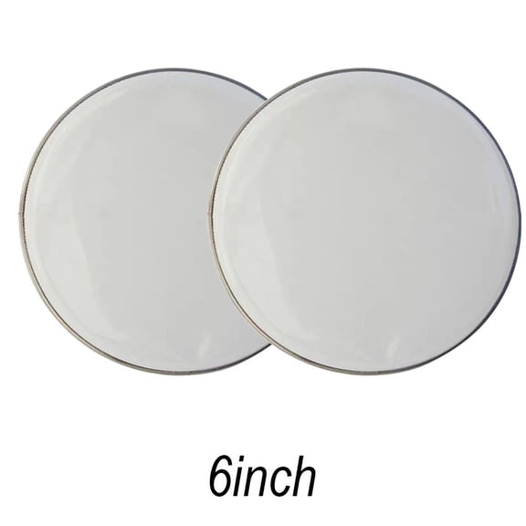 6 8 10 12Inch White Drum Head Drum Skin Sound Controlled 0.188mm Thickness Cap